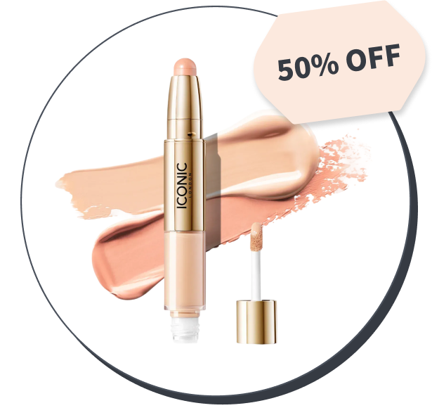 Iconic London Radiant Concealer & Brightening Crayon Duo