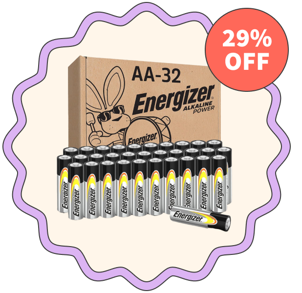 Energizer AA Batteries (Pack of 32)