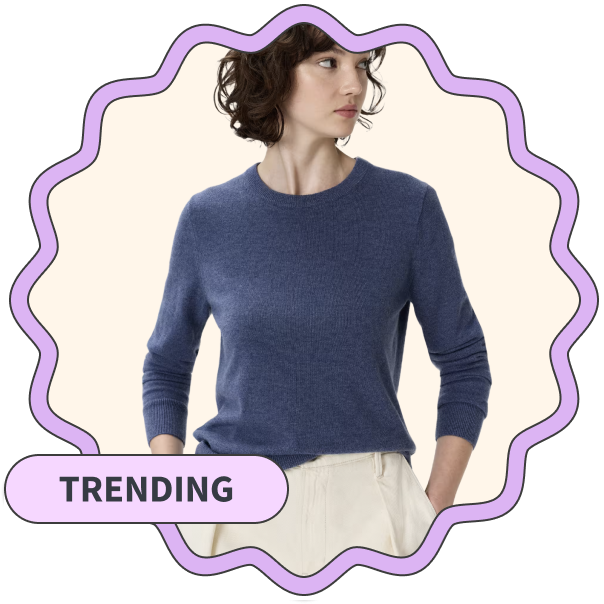Quince Mongolian Cashmere Crew Neck Sweater