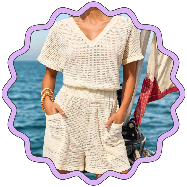 Cupshe Romper Cover-Up