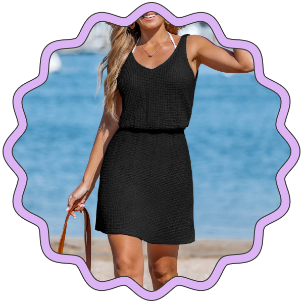 Cupshe Chasing Horizons Cover-Up Mini Dress