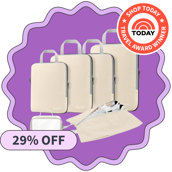Gonex Compression Packing Cubes (Pack of 6)