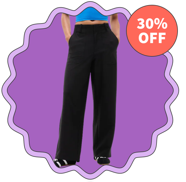 Athleta Skyline High Rise Wide Leg Pant