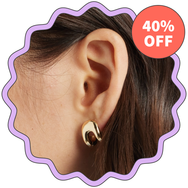 Nordstrom Crescent Huggie Earrings