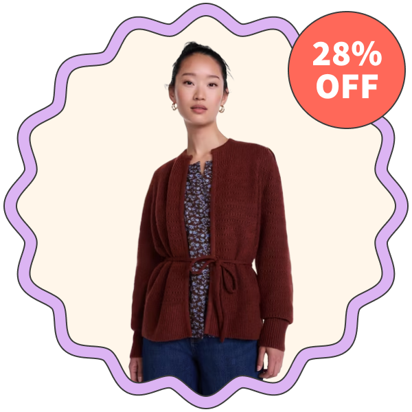 Scenario Open-Tie Cardigan