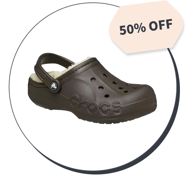 Crocs Unisex Baya Lined Clogs