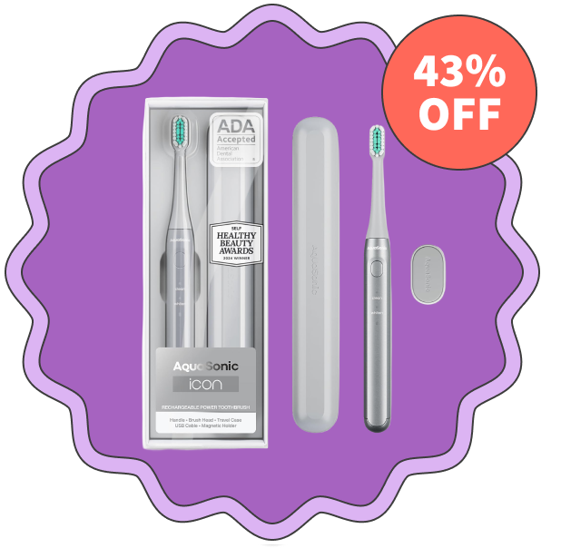 AquaSonic Icon Rechargeable Toothbrush