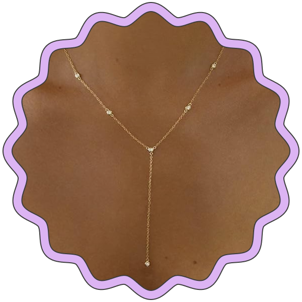 Teardrop Pendant Necklace →