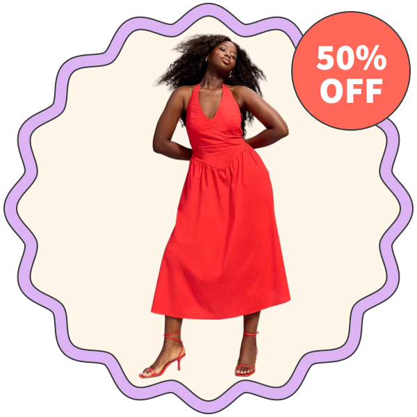 Old Navy x Christopher John Rogers Halter Dress