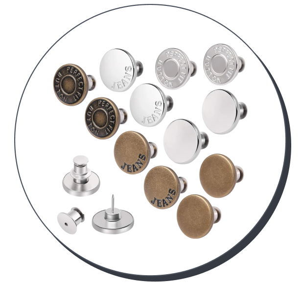 Ceryvop Button Pins for Loose Jeans