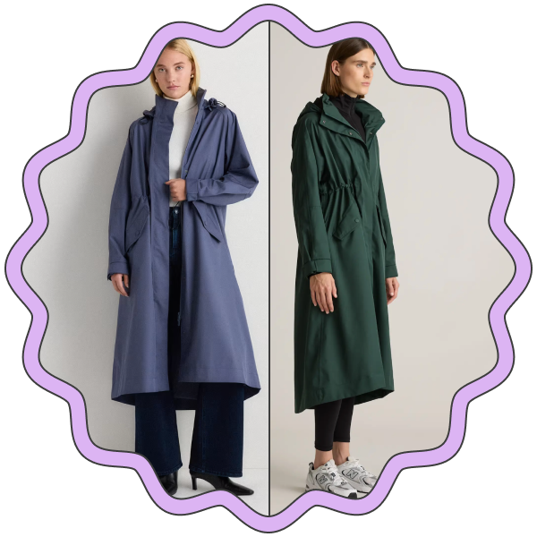 Quince Weather Proof Rain Trench Coat