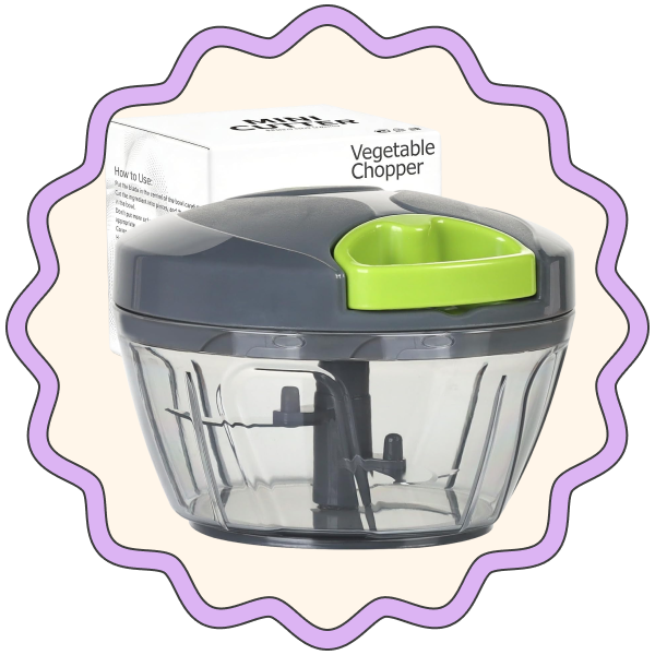 Ourokhome Manual Food Processor Vegetable Chopper