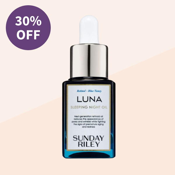 Sunday Riley Luna Retinol Sleeping Anti Aging Night Face Oil