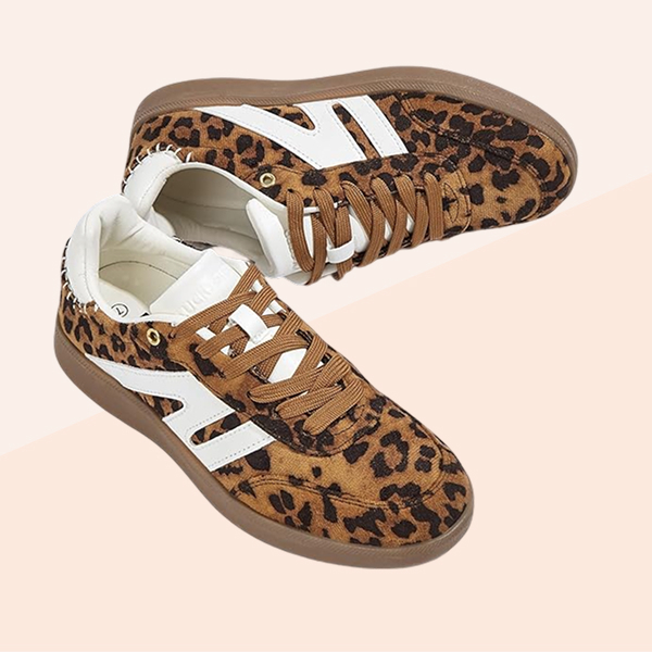 Lucky Step Women's Classic Retro Gum Sole Fashion Sneakers