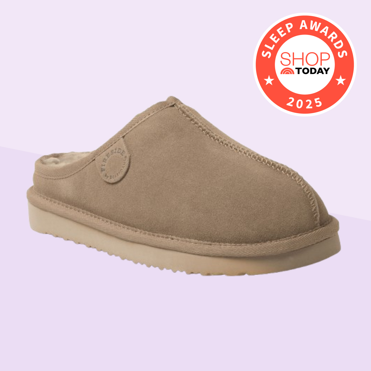 Dearfoams Fireside Greta Genuine Shearling Clog