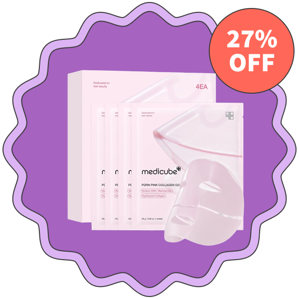 Medicube Jelly Gel Mask (Pack of 4)