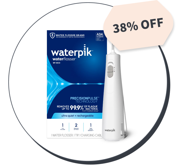 Waterpik Cordless 1100 Rechargeable Portable Water Flosser