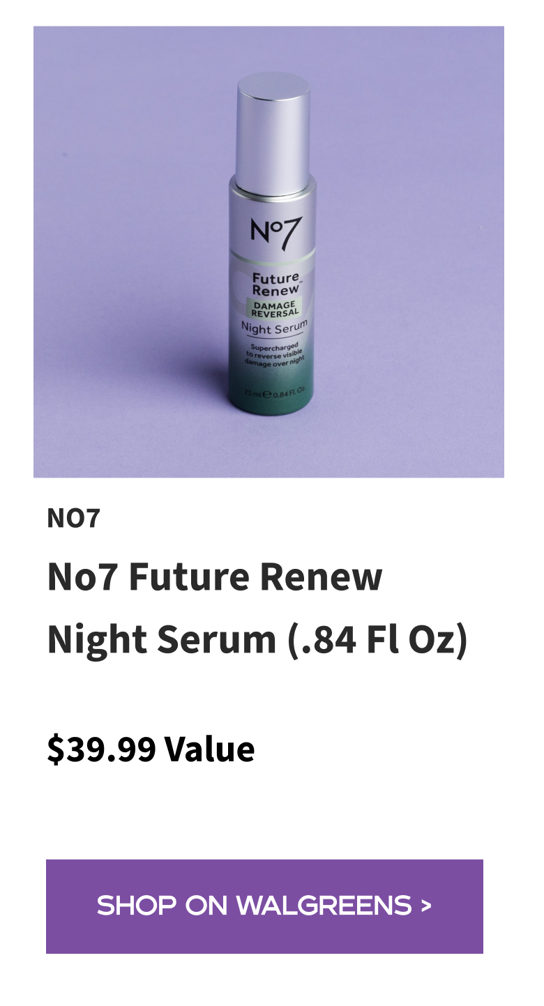 No7 Future Renew Night Serum
