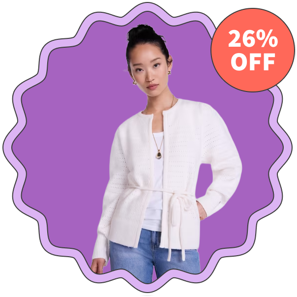 Scenario Open-Tie Cardigan
