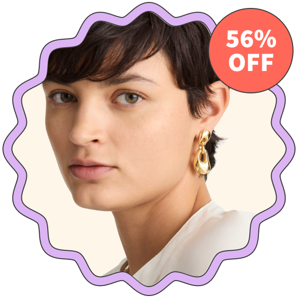 Madewell Sculpted Drop Earrings
