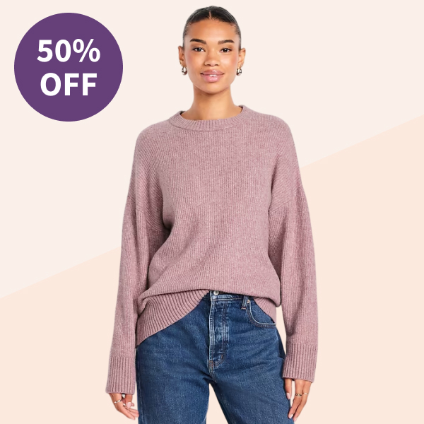 Old Navy SoSoft Crew-Neck Tunic Sweater