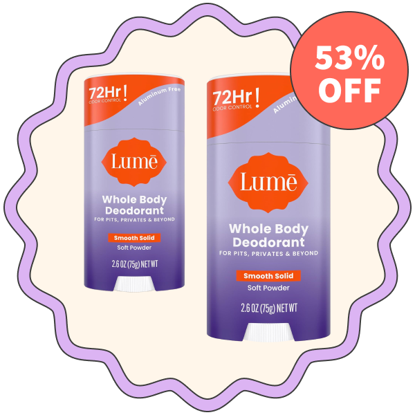 Lume Whole Body Deodorant (Pack of 2)