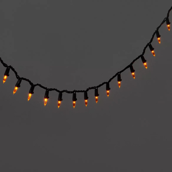 Hyde and EEK! Boutique LED Smooth Halloween Mini String Lights (100 Count)