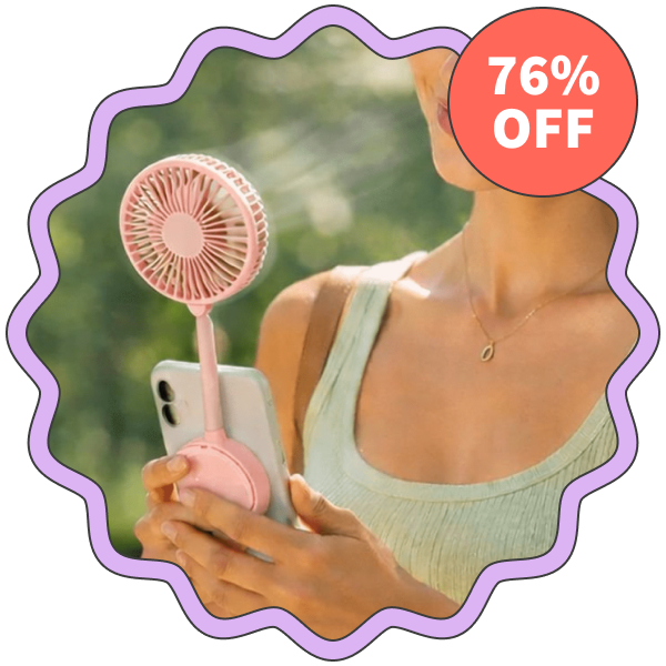 Sweet & Sour Tech Magnetic Fan & Phone Stand