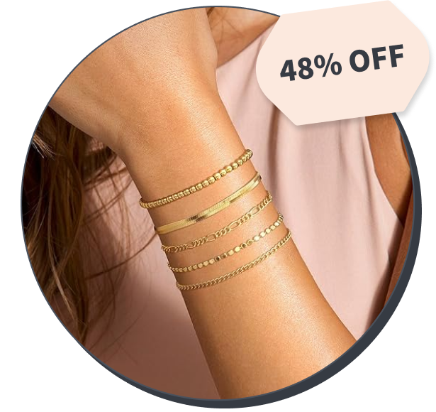 Dearmay Gold Bracelet Set