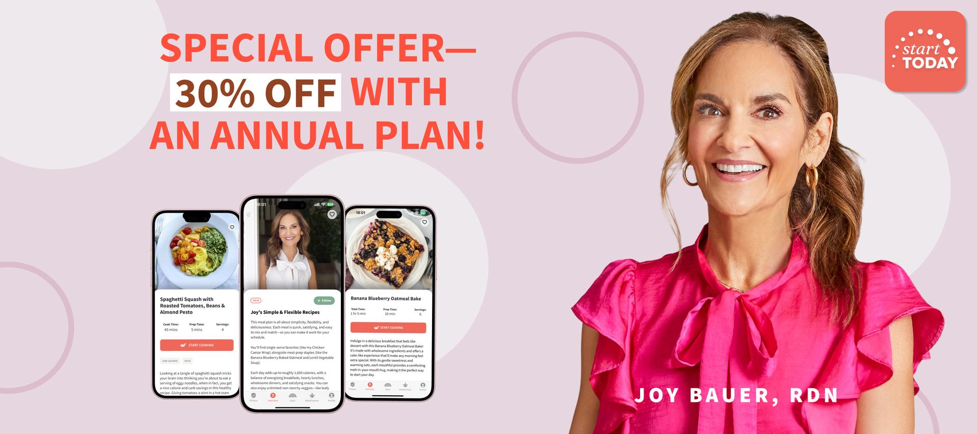 Download and subscribe to the Start TODAY app