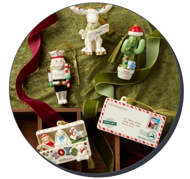 Lenox Personalized Ornaments