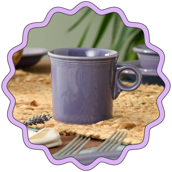 Fiesta Tableware Lavender Classic Ring Handle Mug