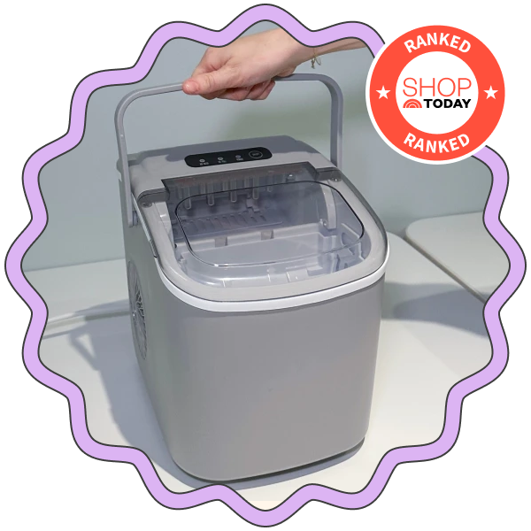 Crzoe Portable Countertop Ice Maker Machine