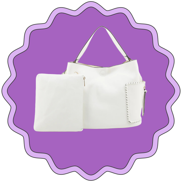 Malibu Skye Christy Hobo Bag Set (2-Piece)