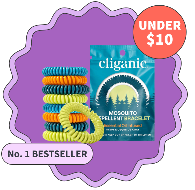 Cliganic Mosquito Repellent Bracelets (Pack of 10)