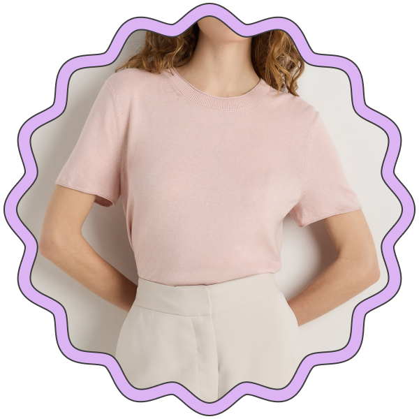 Quince Cotton Cashmere Sweater Tee