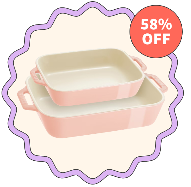 Staub Ceramic Rectangular Baking Dish Set (2 Piece)