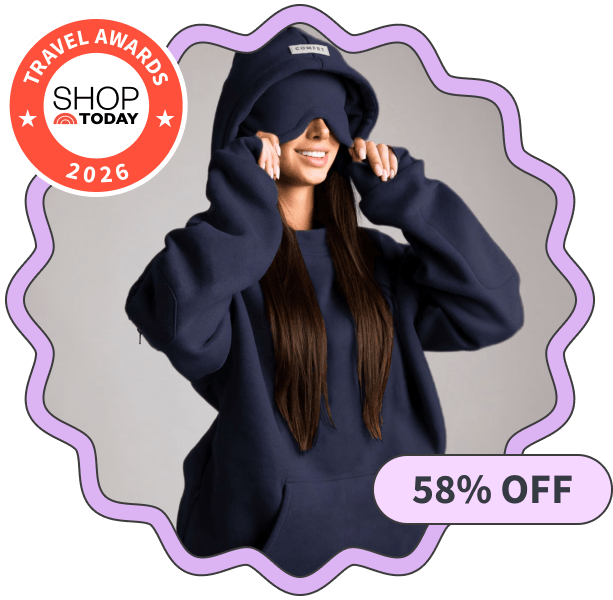 Comfrt Airplane Mode Travel Hoodie