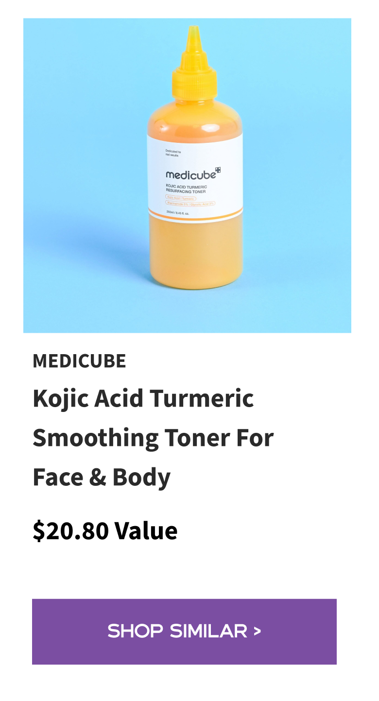 Medicube Kojic Acid Turmeric Smoothing Toner