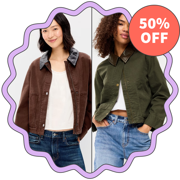 Old Navy Cropped Barn Jacket