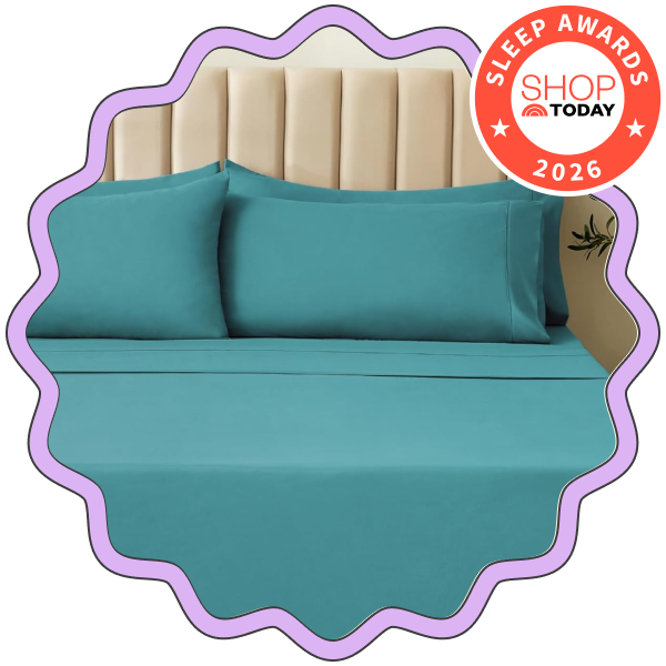 LuxClub 4-Piece Queen Sheet Set