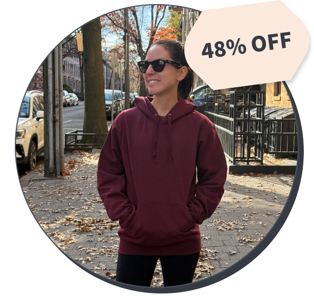 Fruit of the Loom EverSoft Fleece Hoodie Sweatshirt