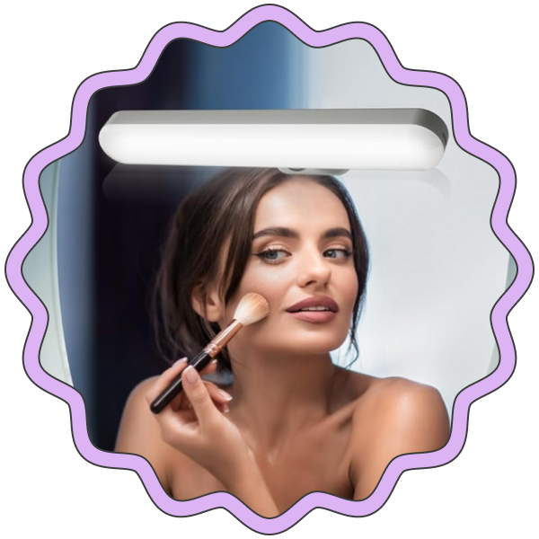 Benreom Rechargeable Vanity Light for Mirror