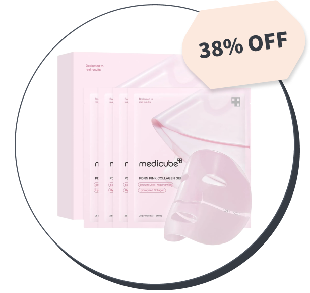 Medicube Salmon DNA PDRN pink collagen jelly gel mask