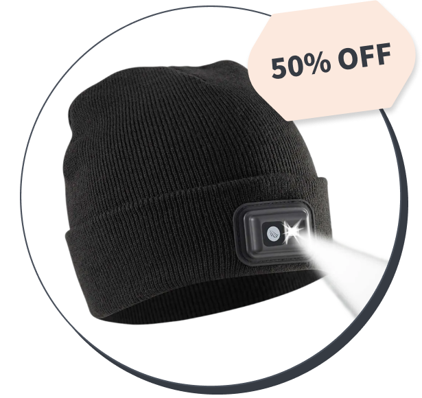 Panther Vision Powercap 2.5 Rechargeable LED Lighted Headlamp Beanie