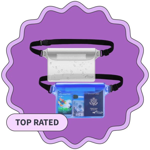 AiRunTech Clear Waterproof Fanny Pack (Set of 2)