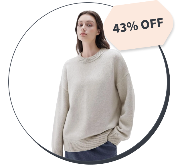 Suuksess Cashmere Blend Pullover Sweater