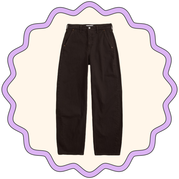 Abercrombie & Fitch High-Rise Barrel Jeans