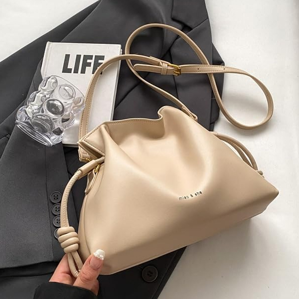 Uiciop Drawstring Bucket Bag