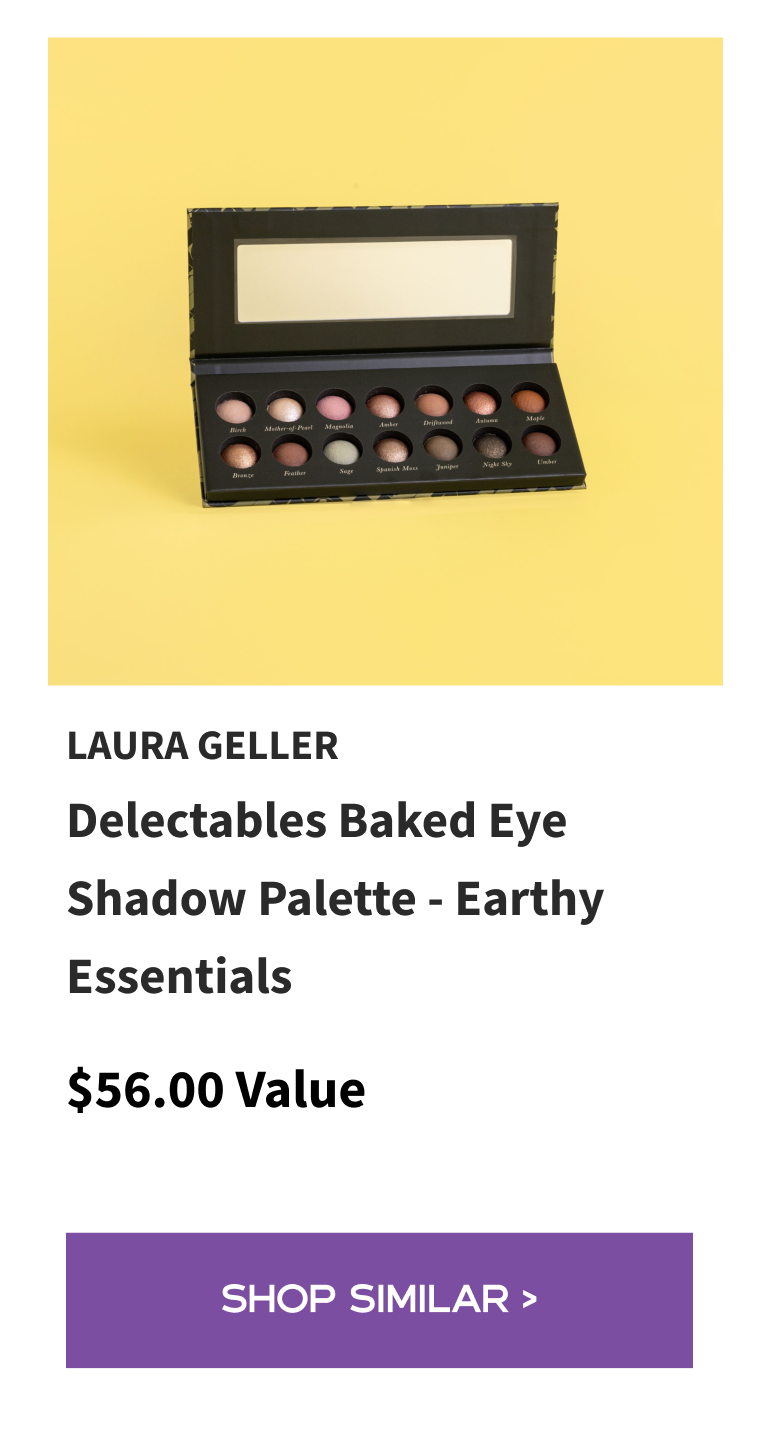 Laura Geller Delectables Baked Eye Shadow Palette - Earthy Essentials